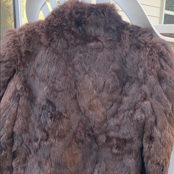 100% real rabbit fur coat - Picture 3 of 9